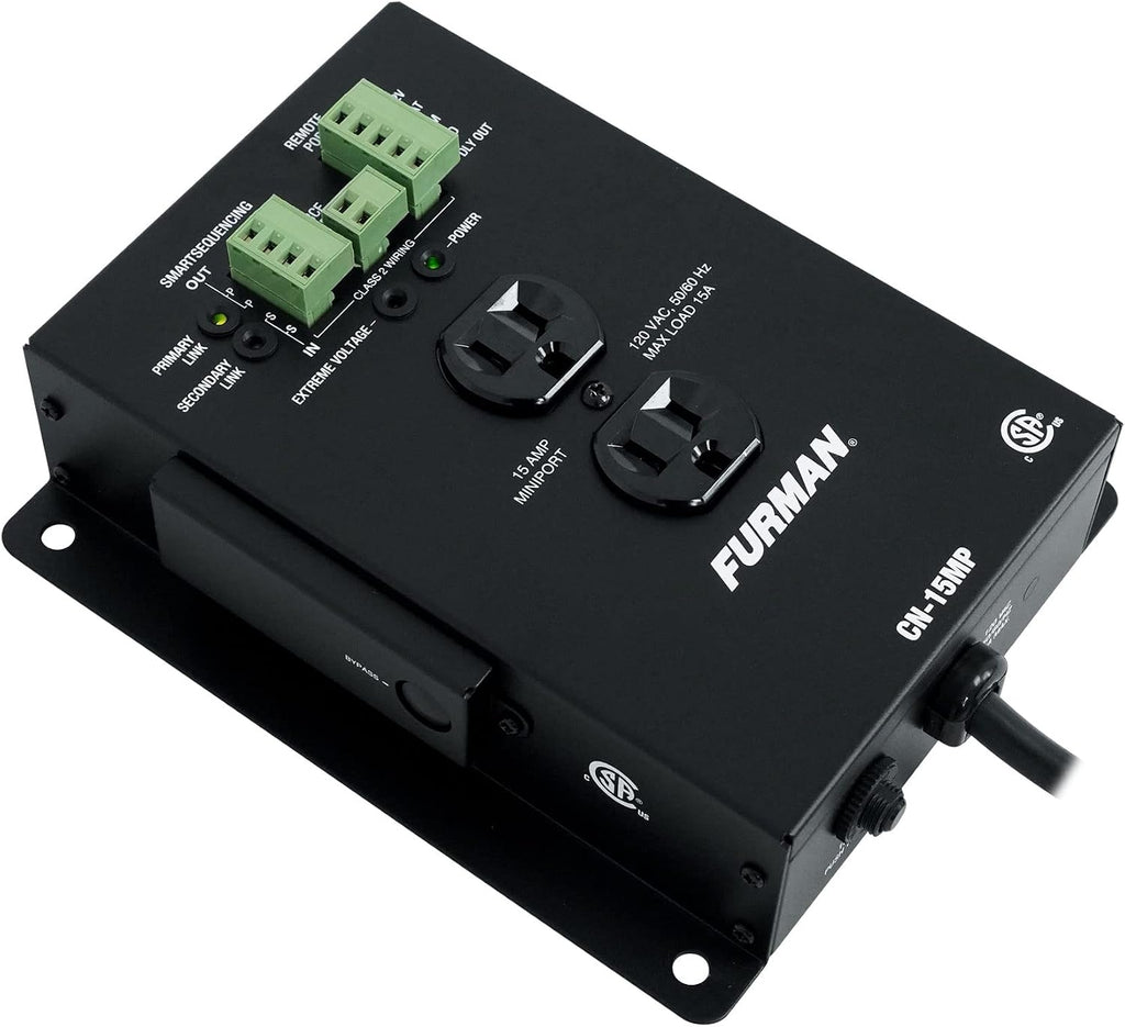 Furman Sound BlueBOLT CN-15MP 15A MiniPort Remote Duplex Smart Outlet