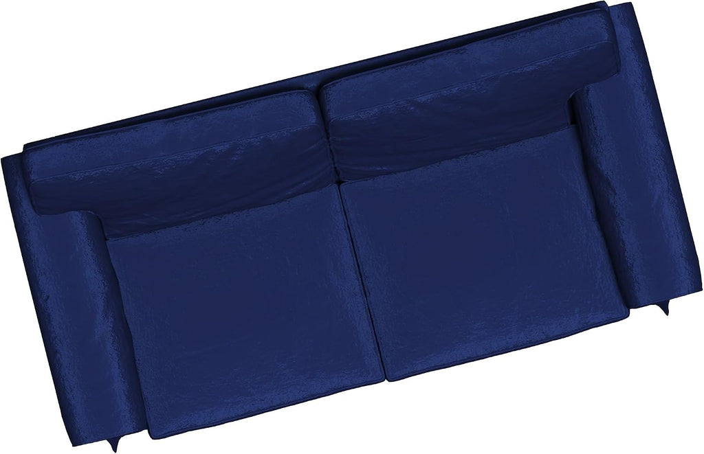 Heavy Duty UPPLAND (Not EKTORP) Sofa Cover Replacement Compatible with IKEA UPPLAND 3 Seat Sofa, Loveseat, Armchair, Sectional Corner, or Footstool Slipcover Only (Uppland 2 Velvet Blue)
