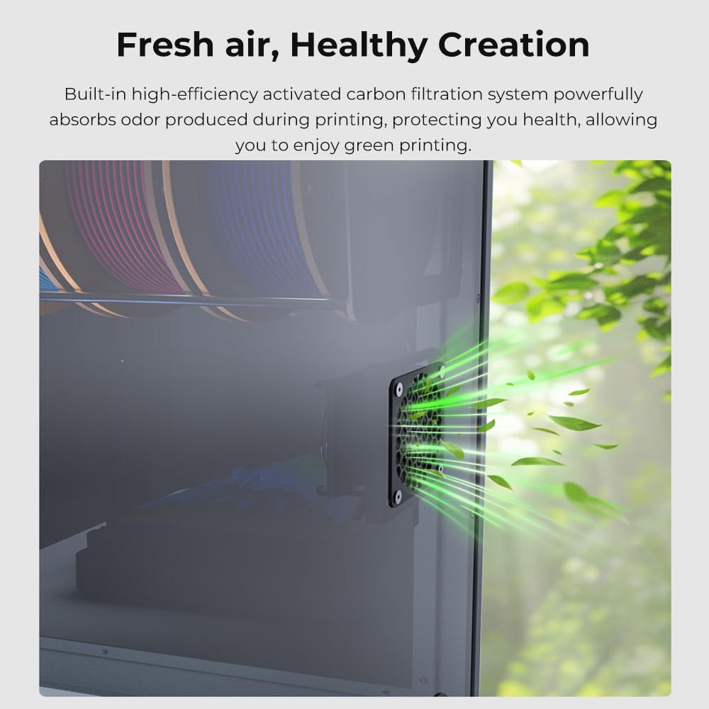 Official Creality Multifunctional Protective Cover Dustproof Sound Insulation and Noise Reduction Sturdy Frame for Ender Series and Most 3D Printer Size Within 600x700x650mm