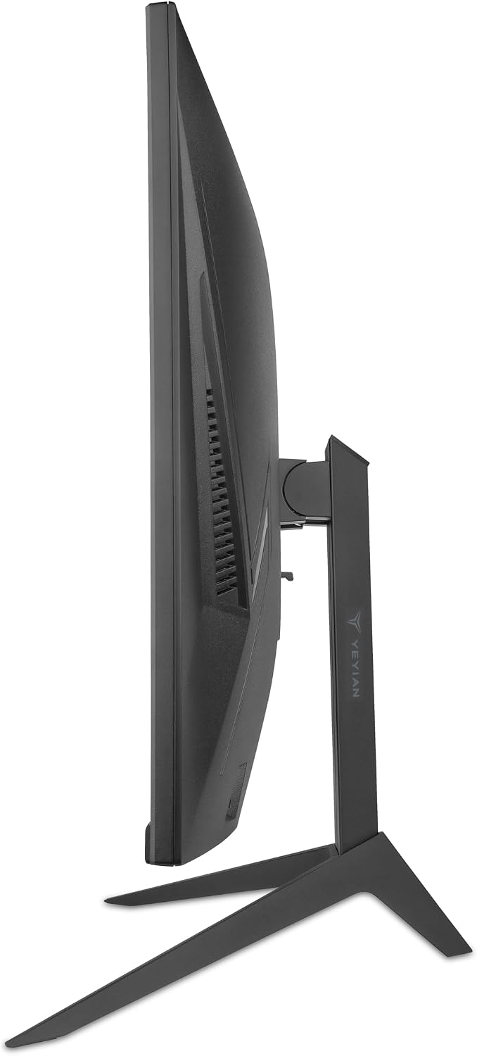 YEYIAN 27' QHD 2K Flat Gaming Monitor | 2560x1440 | IPS Panel | 178° View | 3000:1 | 180 Hz | 16:9 | 16.7 Million Colors | 1ms Response | VESA | DisplayPort/HDMI