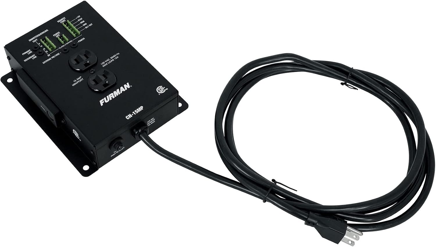 Furman Sound BlueBOLT CN-15MP 15A MiniPort Remote Duplex Smart Outlet