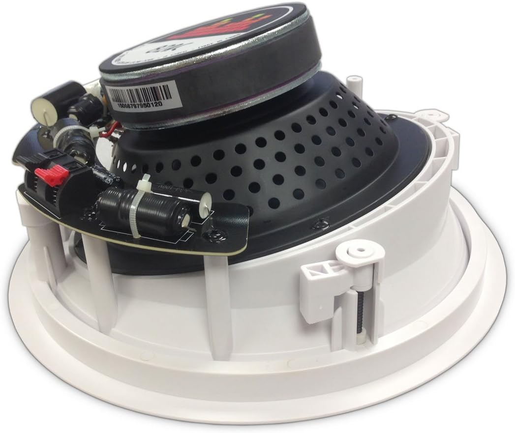 82AC Silver Ticket In-Ceiling Speaker with Pivoting Tweeter & Angled Woofer (8 Inch Angled in-ceiling) 11.3 inch overall size