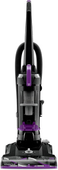 Power Force Helix Bagless Upright Vacuum, Powerful Suction for Pet Hair,Carpet, Tile & Hardwood,Cleaning, Scatter-Free Technology, Large Dirt Tank, 23ft Cord, 5 Height Settings (Violet)