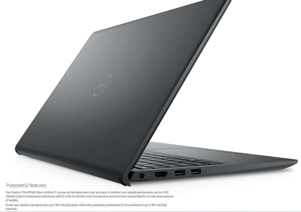 Dell 2023 Inspiron 15 Business Laptop, 15.6' 1920x1080 FHD, 12th Gen Intel i5-1235U 4.4 GHz,16G RAM, 512G SSD, Win 11 Pro, Webcam, Bluetooth, Carbon Black