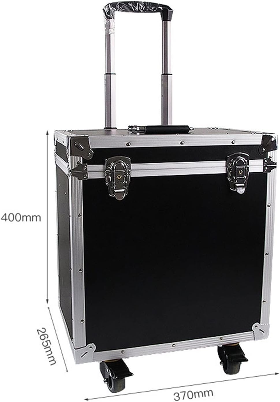 Portable Tool Box Tool Box Rolling Tool Box with Wheels, Deep Box Organizer with Telescoping Handle and Lock, Multipurpose Storage Box Small Parts Box
