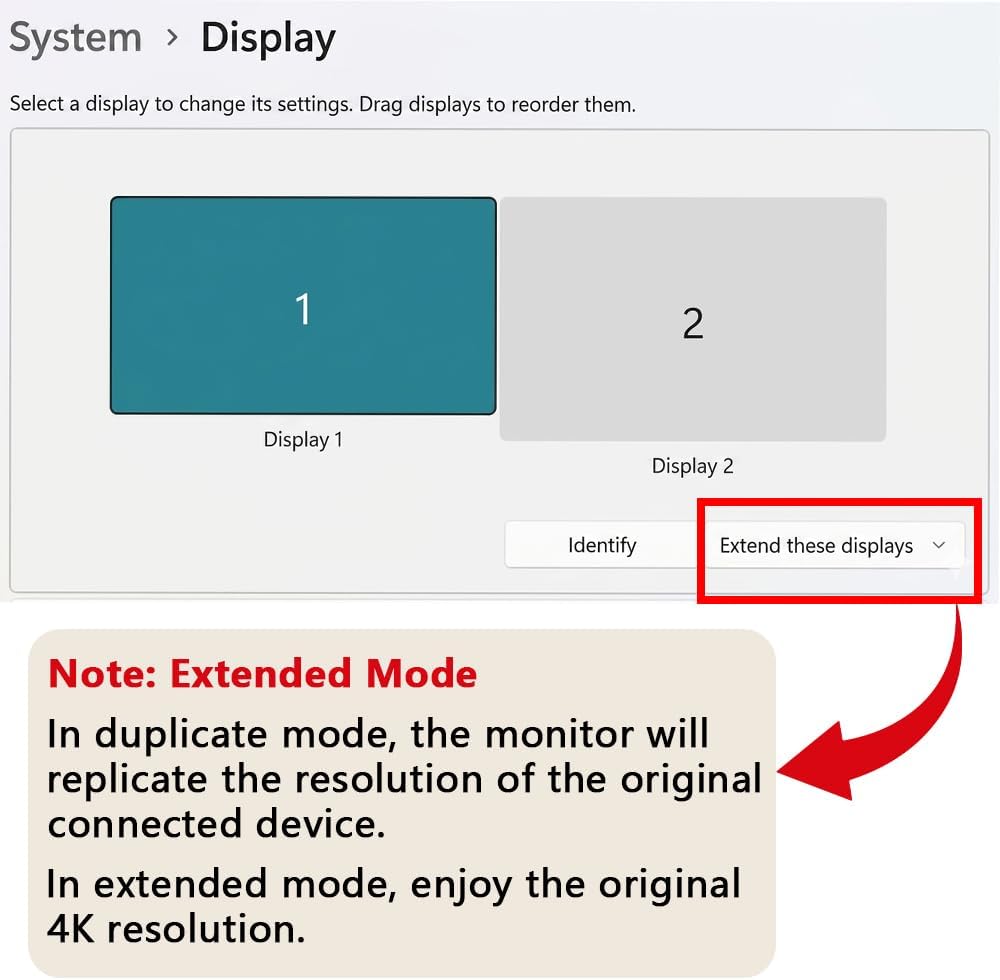 16' 4K Portable Monitor UHD 3840×2400 16:10 400 Nits Gaming Display,IPS HDR External Second Screen,Vertical Monitor for Laptop/Mac/PC/PS5/Xbox with Speakers Stand,VESA Compatible
