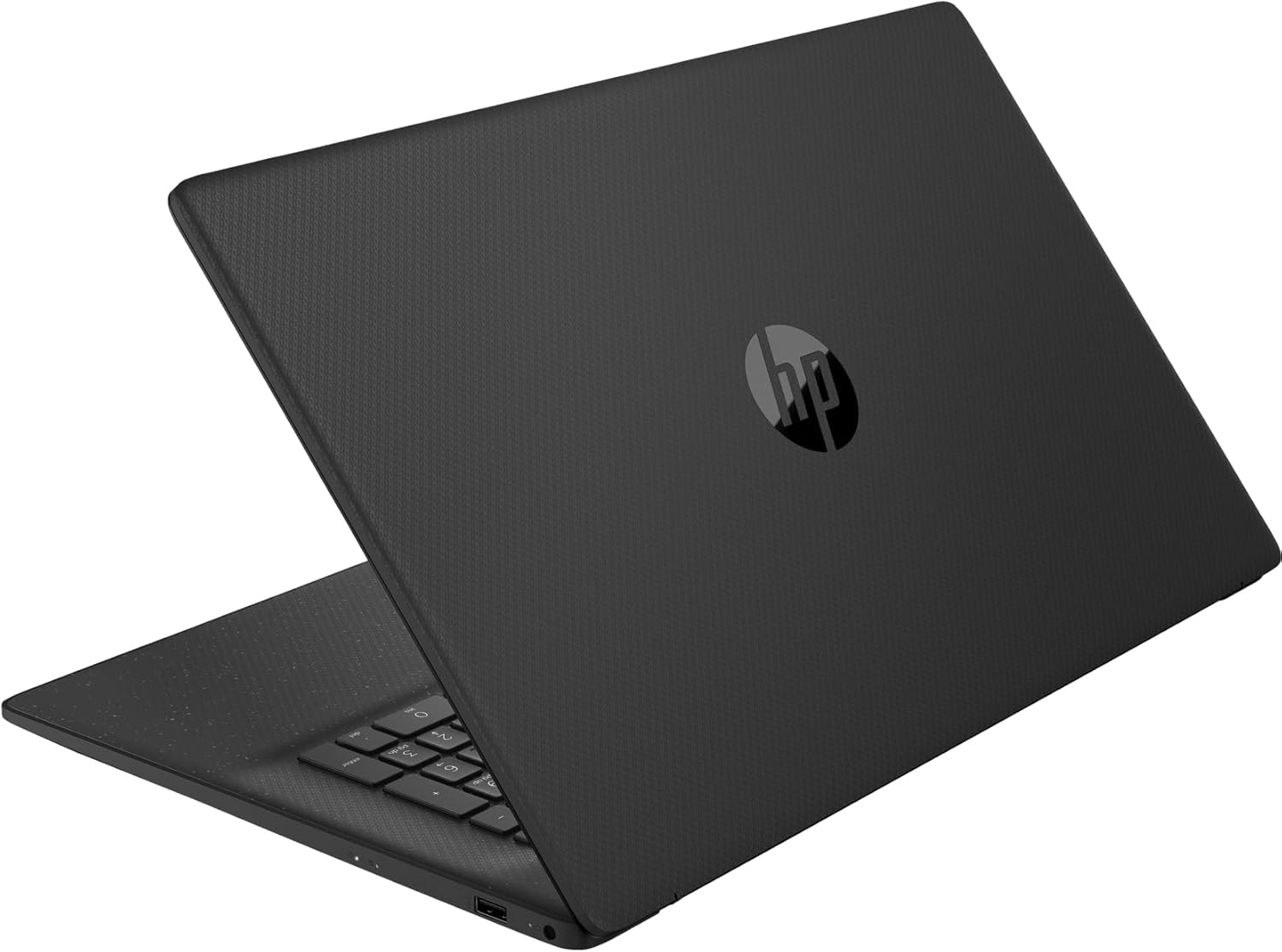 HP 17.3' Business Laptop Computer, 10-Core Intel Core i5, Windows 11, PLUSERA Earphones (Jet Black, 16GB RAM | 256GB SSD)