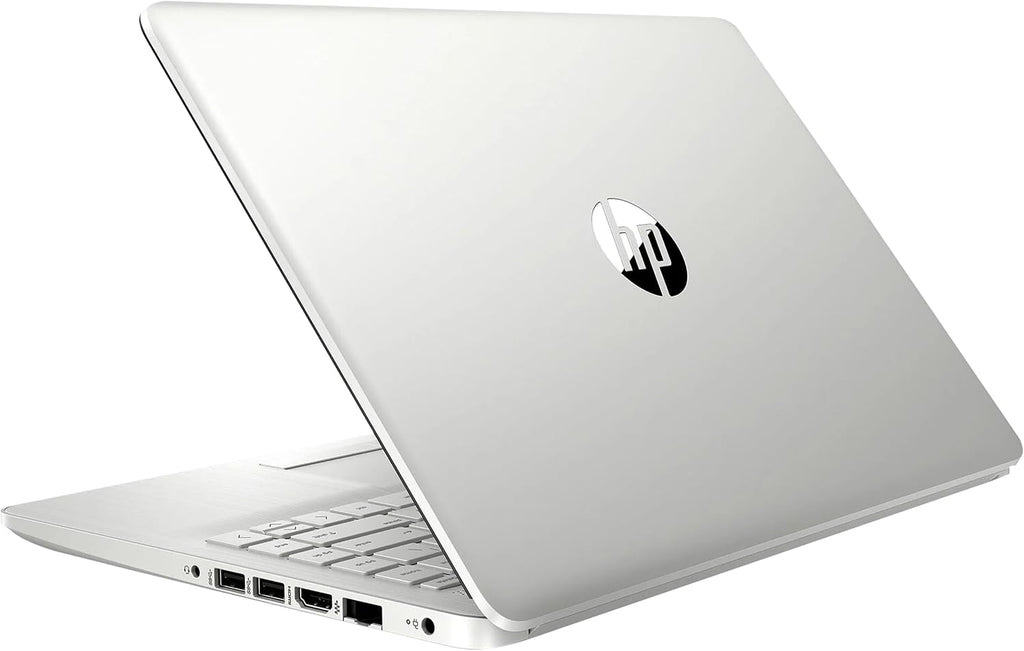 HP Stream 14' HD BrightView Laptop, Intel Celeron N4120 Processor, 16GB RAM, 64GB SSD, Intel UHD Graphics, 720p Webcam, WiFi, HDMI, Win 11 S, Silver (Renewed)
