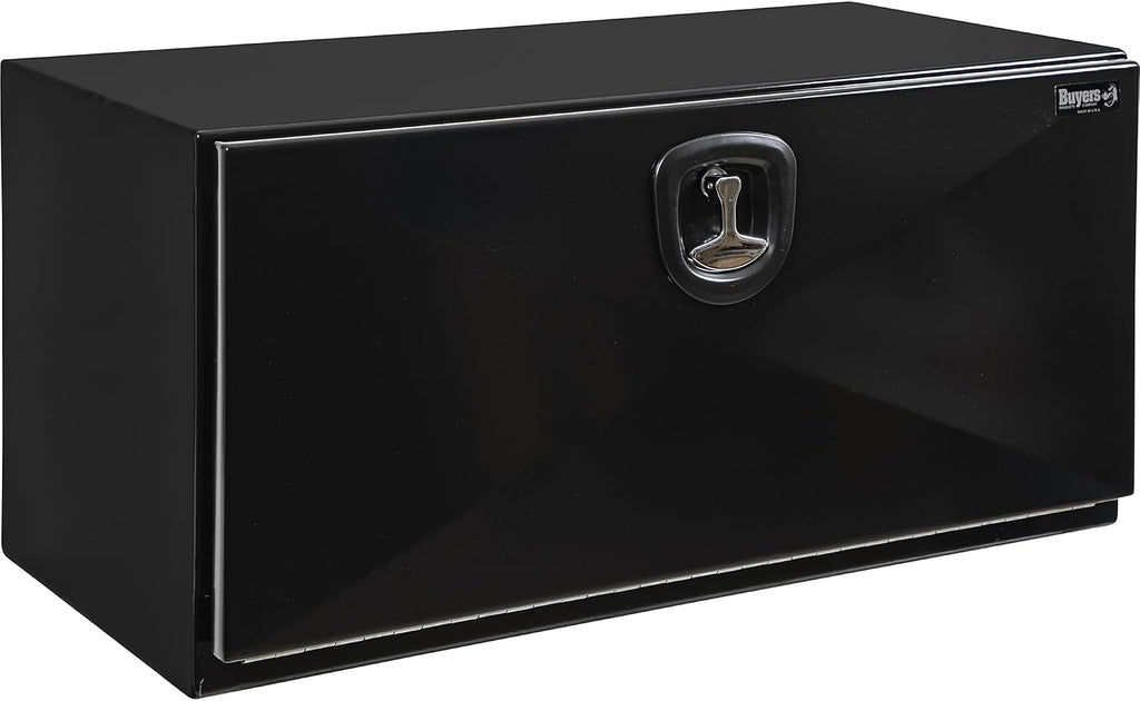 Buyers Products 1752805 Black Pro Series Steel Underbody Truck Box, 18x18x36 Inch, Durable Tool Box For Vehicle Storage and Organization