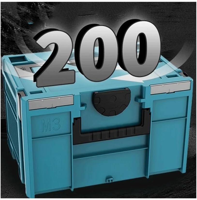 Storage Home Hardware Toolbox Multi Functional Woodworking Storage Box Outdoor Stacking Toolbox Parts Sorting Box for Garage