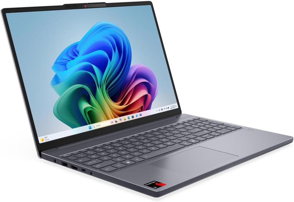 Lenovo IdeaPad Slim 3X Home Student Business Laptop 2025, 15.3' 2K (1920x1200) Touchscreen, 8-Core Snapdragon X X1-26-100, 16GB LPDDR5x RAM, 512GB SSD, FPReader, Wi-Fi 7, Webcam, Copilot Windows 11