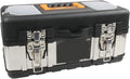 Portable Tool Box Plastic Large Stainless Steel Tool Box Home Repair Electrician Storage Box Work Tool Box Durable Storage Tool Box Small Parts Box