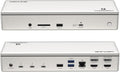 WAVLINK Thunderbolt 4 Dock with 100W Charging, Displaylink Docking Station Quad 4K@60Hz Monitor,3 Thunderbolt 4 Ports, 2.5G Ethernet, Thunderbolt Dock for Mac M1-M4 and PC,Displaylink Driver Required
