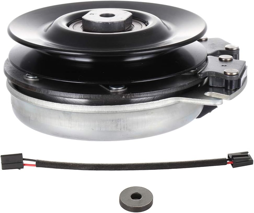 Electric PTO Clutch SCITOO 106880 Lawn Mower Clutch Compatible for Roper, for Poulan, for Kees, for Dixon, for AYP: 106880, 539106880 / for Warner: 5218-102 / for Xtreme: X0206