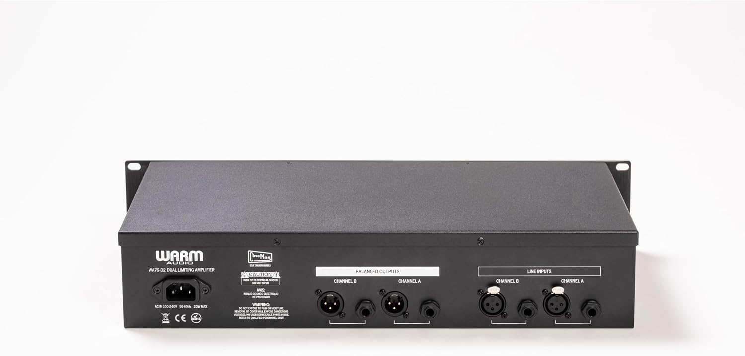 Warm Audio WA76-D2 Dual-channel Discrete FET Compressor/Limiter