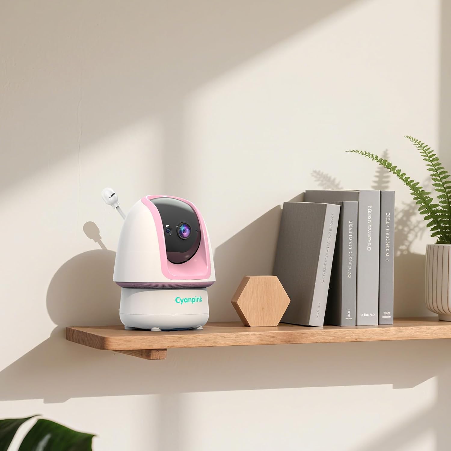 Video Baby Monitor, 2000ft Long Range, Enhanced Signal Stability, No WiFi, 5' HD Screen, 5000mAh, 1080p Camera, Super Clear Night Vision, Pan-Tilt-Zoom, 2-Way Audio, AI Cry & Motion Alarm