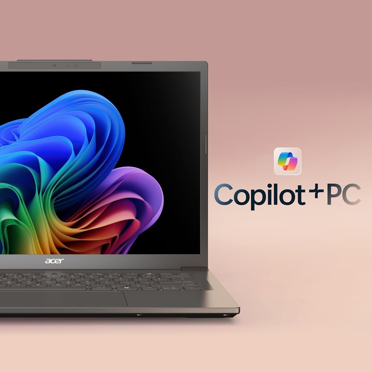 acer Aspire 14 AI Copilot+ PC | 14' WUXGA Display | Intel Core Ultra 5 Processor 226V | NPU: Up to 40 Tops - GPU: Up to 53 Tops | Intel ARC 130V | 16GB LPDDR5X | 512GB SSD | Wi-Fi 6E | A14-52M-51S1