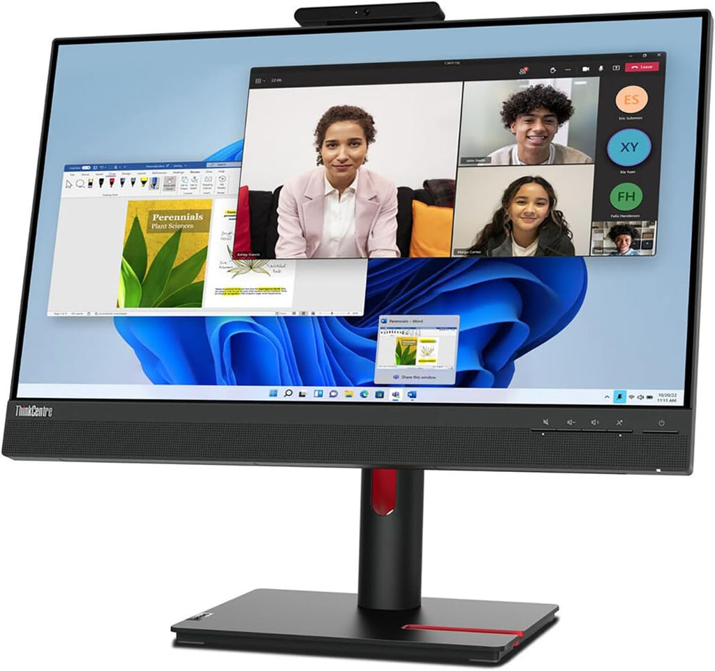Lenovo ThinkCentre Tiny-in-One 24' Class Webcam LED Touchscreen Monitor - 16:9-4 ms,Full HD 1920x1080