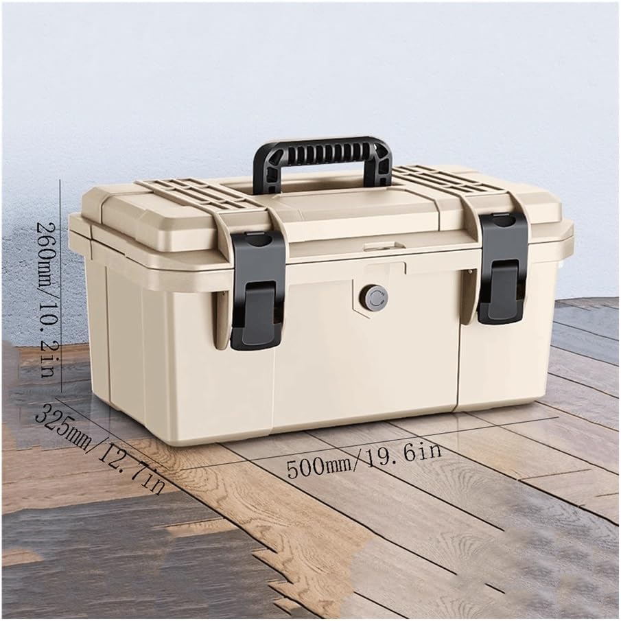 Tool Box Grey Hardware Toolbox Industrial Grade Electrical Box Multifunctional Storage Box Thickened Electric Vehicle Maintenance Box Tool Storage