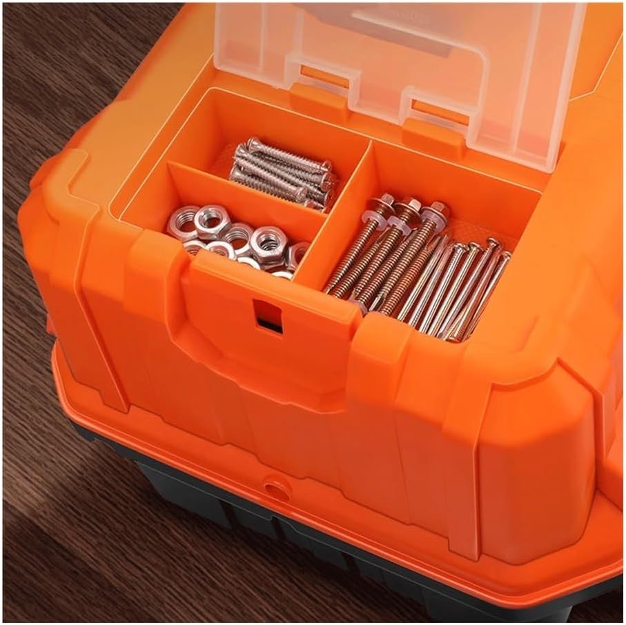 Tool Box Hardware Tool Box Multifunctional Electrician Repair Box Household Goods Classification Box Industrial Grade Portable Repair Box Tool Storage
