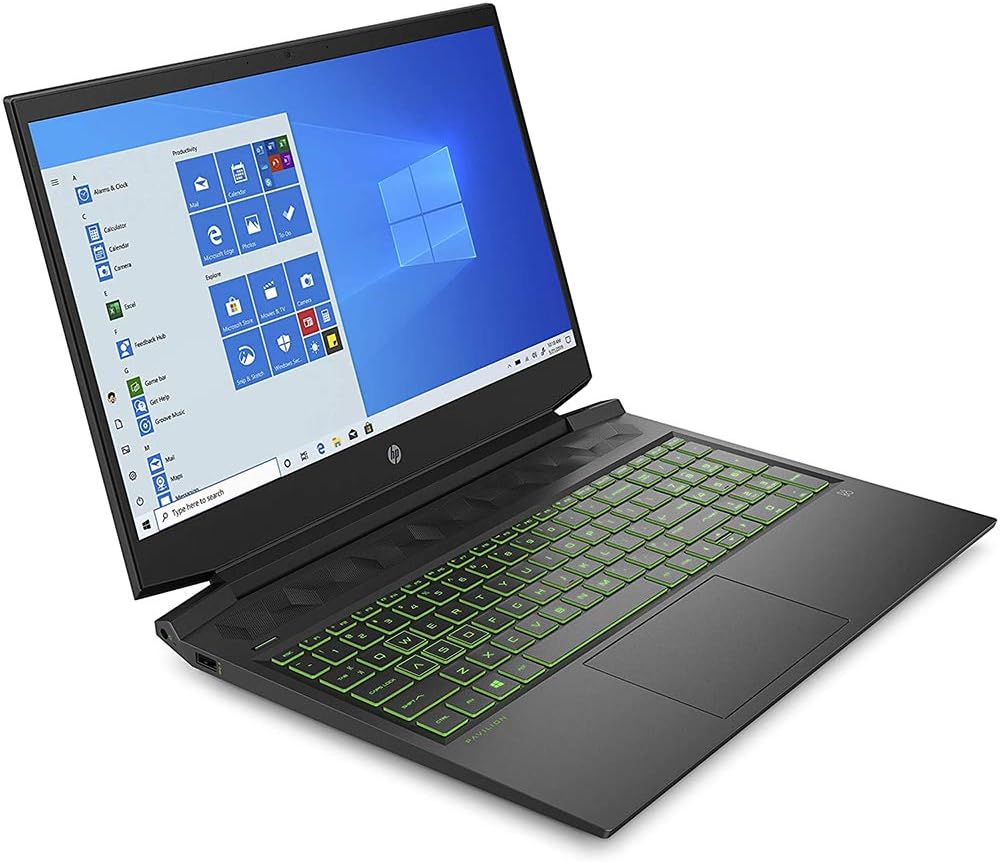 HP 16-a0030nr Pavilion Gaming 16 Laptop NVIDIA GeForce GTX 1660 Ti Max-Q Intel Core i7-10750H 16GB DDR4 RAM, 512GB PCIe NVMe SSD, 16.1' Full HD Windows 10 Home Backlit Keyboard(16-a0030nr, 2020 Model)