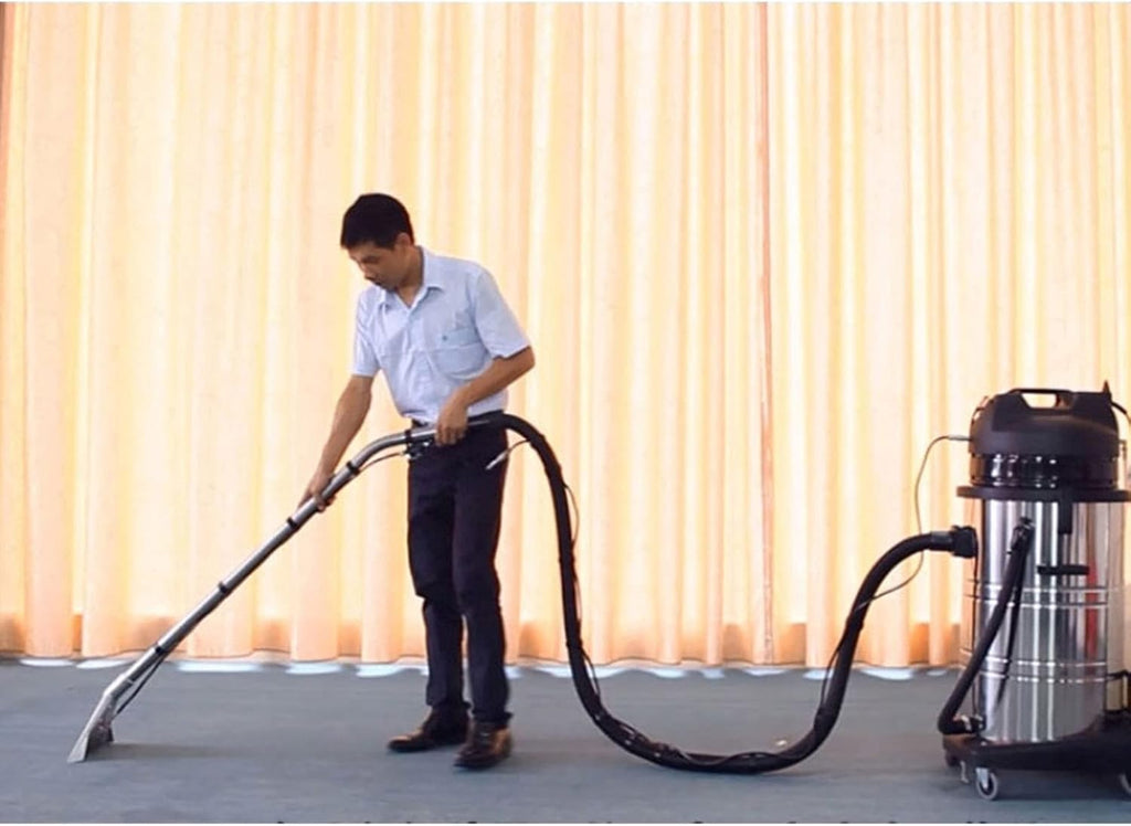 Pro Carpet Cleaning Machine 60L/16Gal Deep Powerful Cleaner Commercial 3 in 1 Wet/Dry Sofa Curtain Cleaner 110V, 2110W