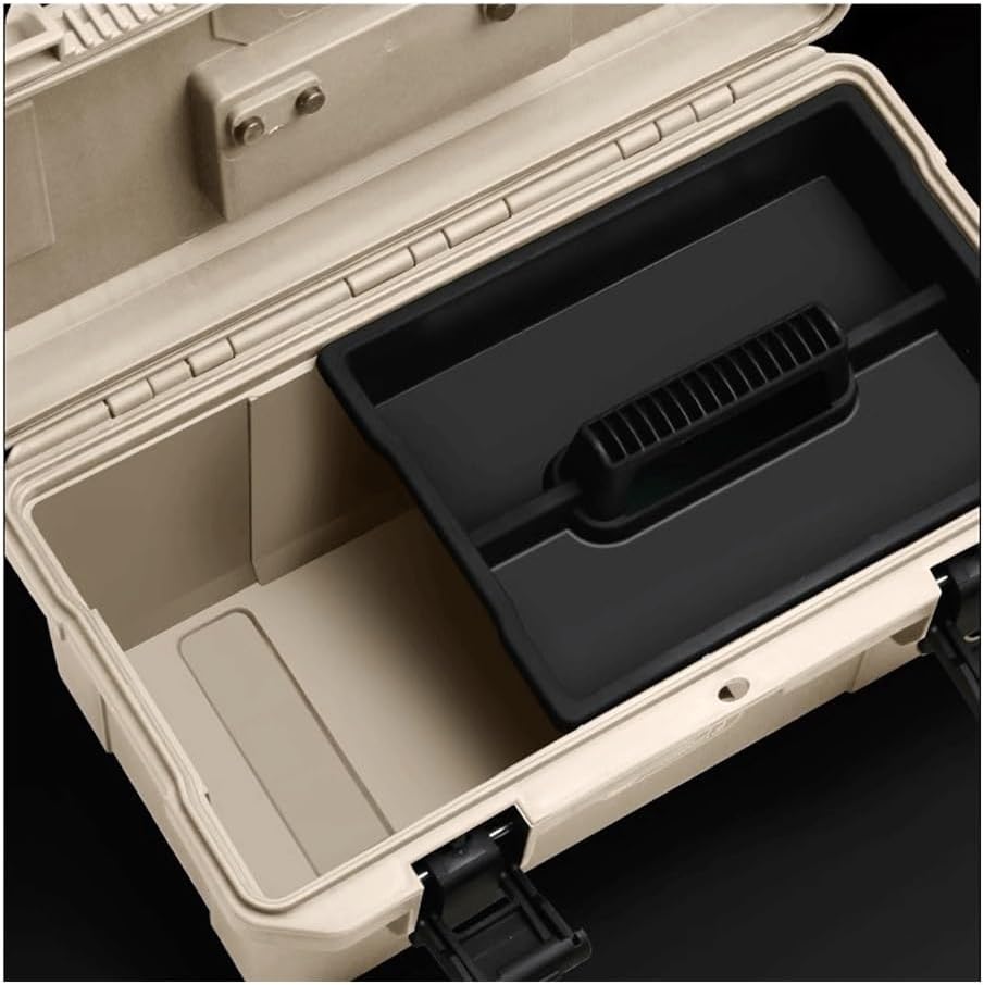 Tool Box Grey Hardware Toolbox Industrial Grade Electrical Box Multifunctional Storage Box Thickened Electric Vehicle Maintenance Box Tool Storage