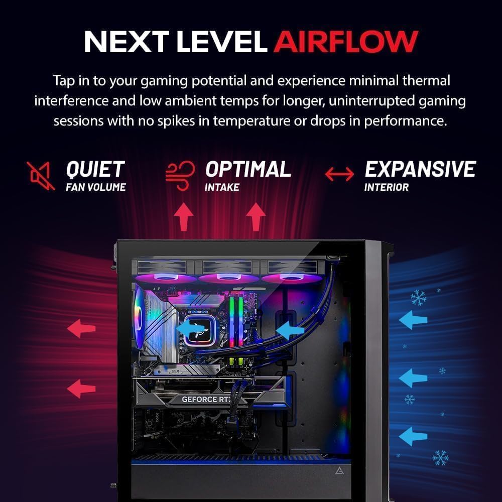 Skytech Gaming Legacy 4 Gaming PC, AMD Ryzen 9 9950X3D 4.3GHz, NVIDIA RTX 5090 32GB VRAM, X870 Board, 2TB Gen5 NVMe SSD, 64GB DDR5 RAM 6000, 1200W Gold ATX 3 PSU, 420 ARGB AIO, WI-FI 7, Windows 11