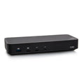 C2G USB-C® 11-in-1 Hybrid DisplayLink and DP Alt Mode Triple 4K Docking Station with HDMI®, DisplayPort™, Ethernet, USB, 3.5mm Audio and Power Delivery up to 100W