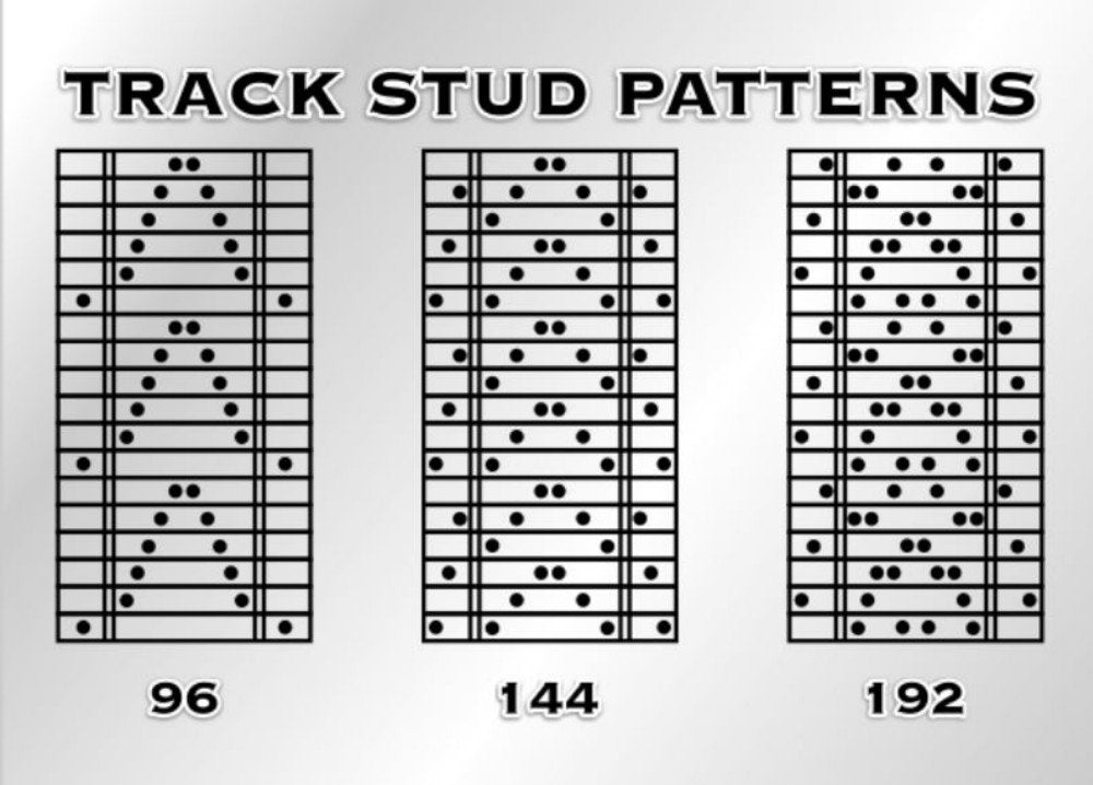 Fathead Snowmobile Studs w/Nuts Single Ply Track Studs - 1.69' Inches - 84