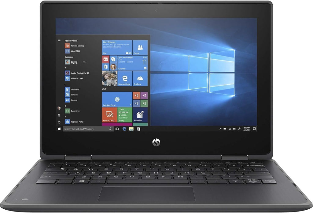 HP ProBook x360 11 G5 EE 11.6' 2-in-1 Touchscreen Notebook Computer (Intel 4-Core Pentium Silver N5030, 8GB RAM, 256GB SSD, Window 11 Pro) (Renewed)