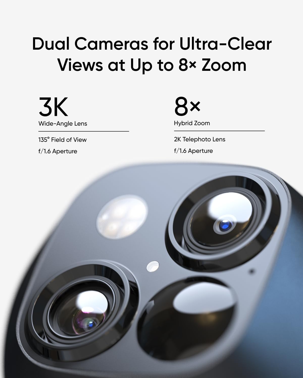 eufy Video Doorbell C31 & SoloCam S340 (Bundle),4K FHD,Battery Wireless/Wired Powered,Head-to-Toe View,Live Video Call, 24/7Recording,Human and Motion Detection,HomeBase S380 Compatible