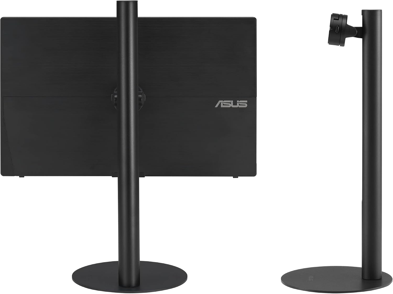 ASUS ZenScreen 16' (15.6 inch viewable) 1080P USB-C Portable Monitor (MB16AHV) & ZenScreen Stand MTS02D - Ergonomic Stand for Portable Monitors, Tilt, Pivot, Height adjustments, 1/4'