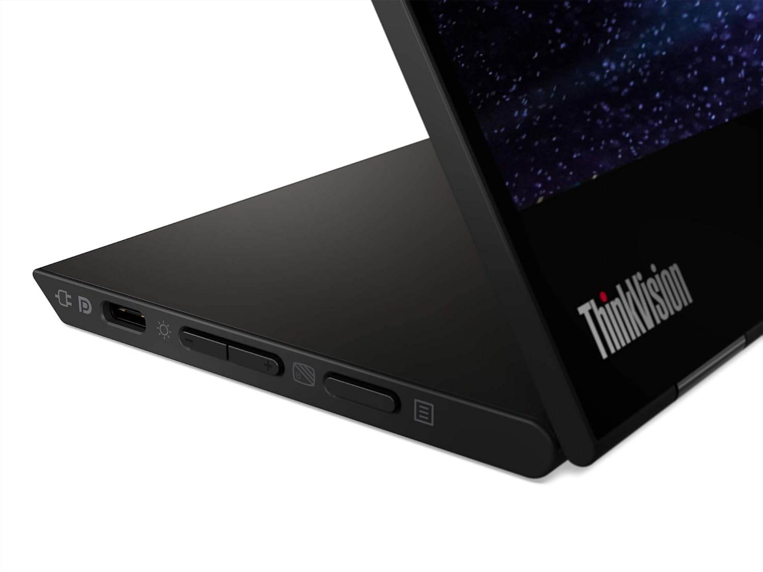 ThinkVision M14t USB-C Mobile Monitor with Touch Screen - Black