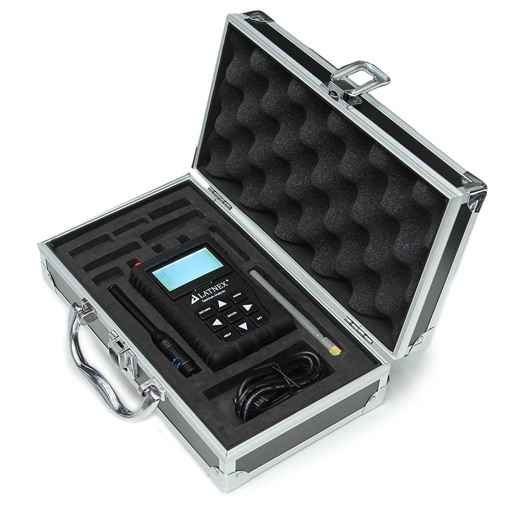 SPA-7GE RF Explorer Spectrum Analyzer, 6G Combo+ Handheld Frequency Analyzer for Ham Radio, Wireless Devices, WiFi Networks, Audio Engineers (SPA-7GE: 50KHz to 6.1GHz and Up to 7.5GHz)