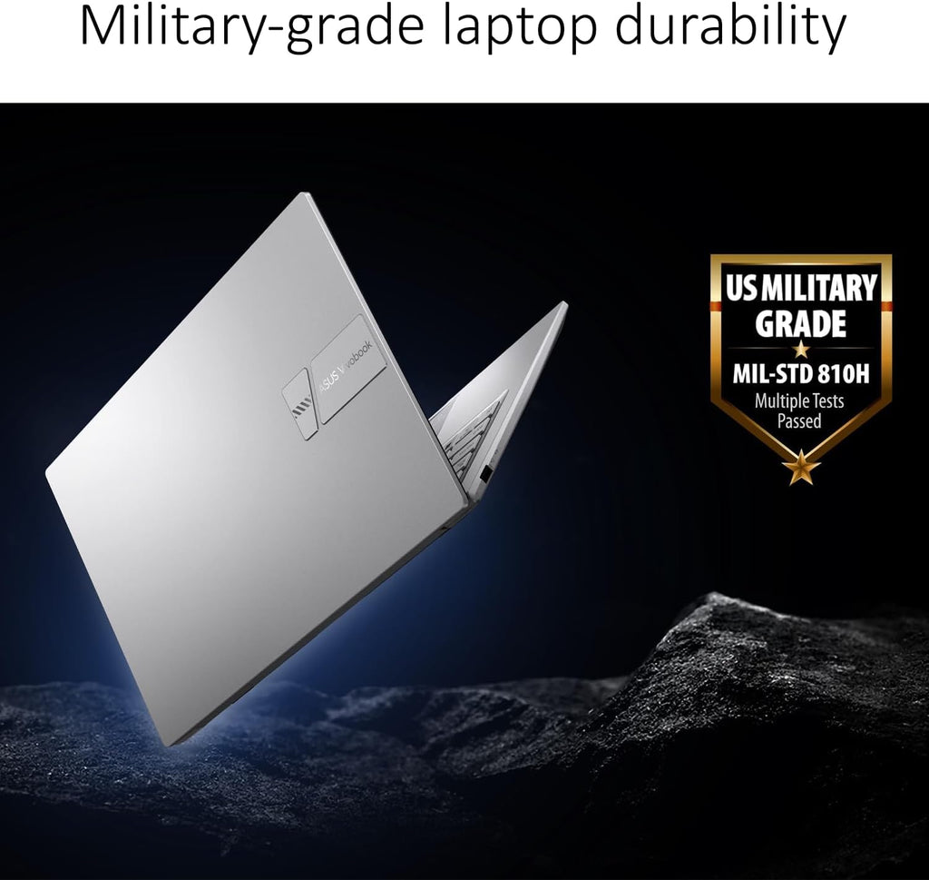 ASUS Vivobook 14 Inch FHD Laptop for Everyday Use | Intel Core 13th Gen 6-Core CPU | 16GB RAM, 256GB SSD | Quiet Blue | Windows 11 | 8HR Battery, FastCharge | Privacy Shutter | Intel UHD Graphics