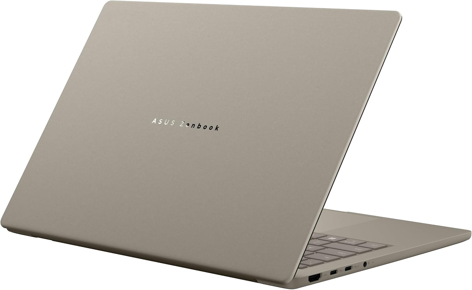 ASUS Zenbook A14; Copilot+ PC, Ultrathin Laptop, 14' WUXGA OLED, Snapdragon® X Processor, 16 GB Memory, 512GB SSD, Wi-Fi 6E, Zabriskie Beige, UX3407QA-DS52-CB