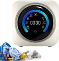 BANGBANGJI 2-in-1 Mini Portable Washer and Dryer Combo, 3.5L Compact Dryer, with LCD Control Panel, Washing Capacity 0.3kg for Small Items of Clothing, Underwear, and Socks WallMount