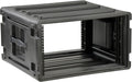 SKB 6U Roto Rack Case - Durable Polyethylene Gear Protector, Stackable, Waterproof with Twist Latches & Rubber Feet for Musicians, DJs, and A/V Equipment - Secure Transport & Storage Solution