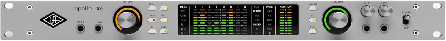 Universal Audio Apollo x6 Gen 2 Essentials