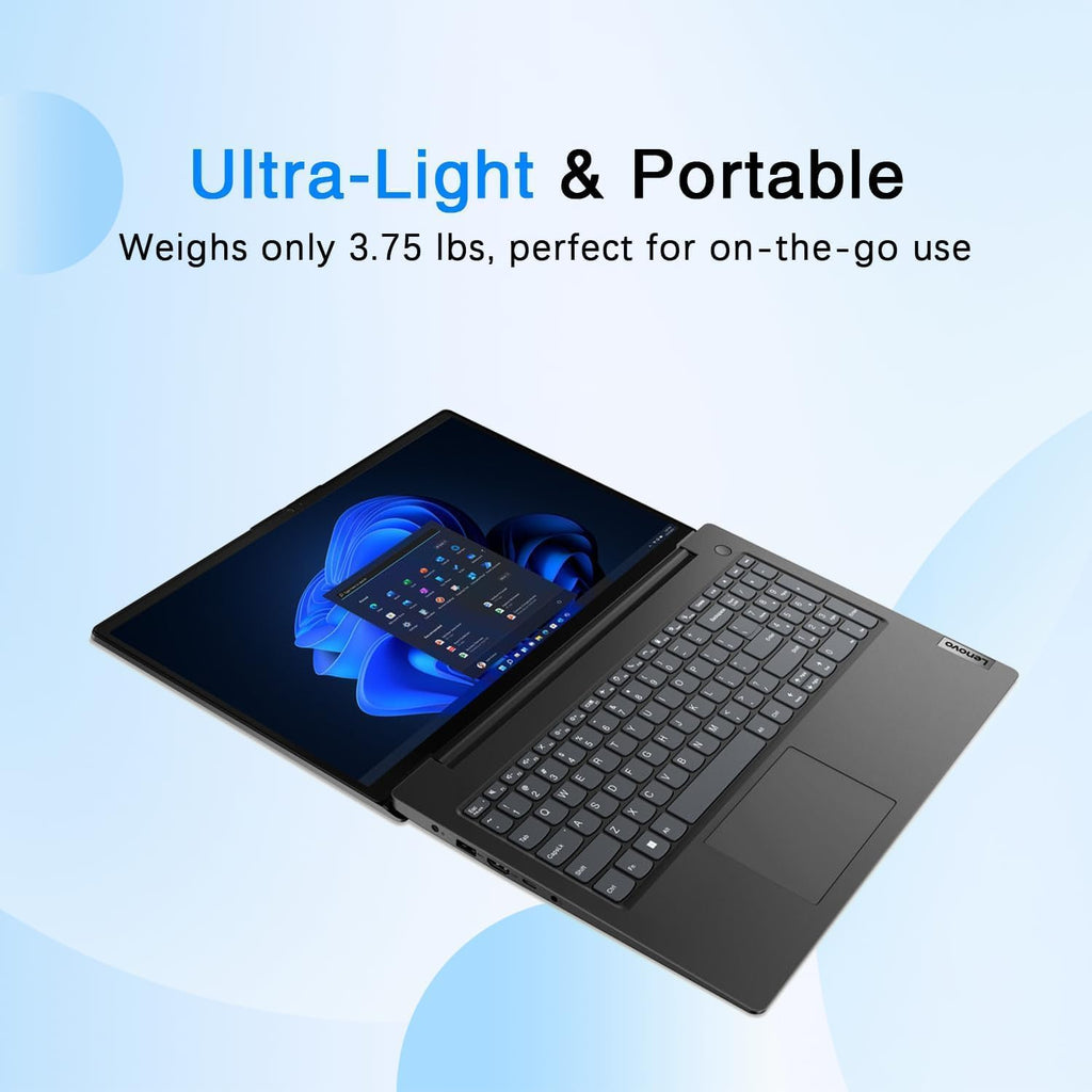Lenovo V15 Business Laptop | 2025/2026 Edition | Intel Pentium 4-Core Series Processor | 15.6 FHD Screen (1920 x 1080) | 40GB RAM | 1TB PCIe SSD | WiFi-6 | Ethernet RJ-45 | Windows 11 Pro