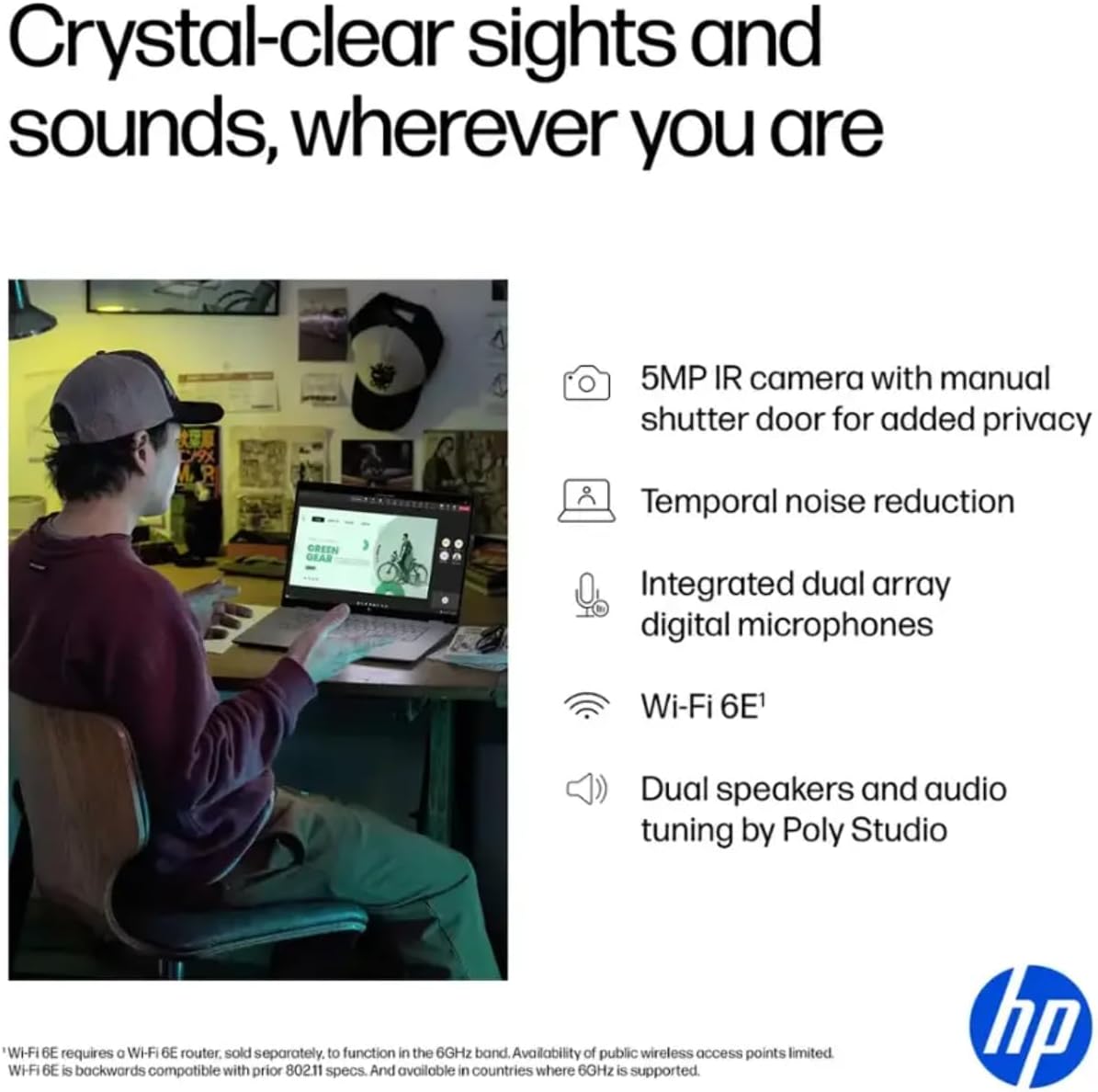 HP 2025 Envy 2-in-1 Laptop, OmniBook X Flip 16' FHD+ Touch, Copilot+ PC, AMD Ryzen AI 5 340 (8-Core), 16GB RAM, 512GB SSD, AMD Radeon 840M, 21H Battery, Win 11 W/Stylus Pen