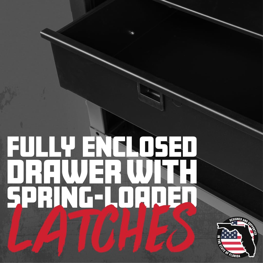 Gator Rackworks Wireless Microphone Rack Mount Drawer - Fits 4 Wireless Microphones and Body Packs, 2U Design (GRW-DRWWRLSS)