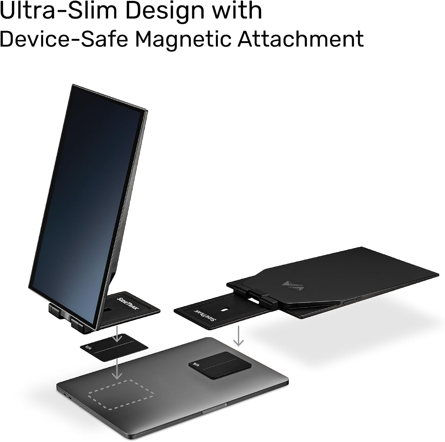 SideTrak Swivel Pro Triple 13.3' Portable Monitor for Laptop | Patented 360° Swivel Hinge, Ultra-Slim FHD 1080p Laptop Screen Extender w/Kickstand | USB-C, Mac, PC, Chrome Compatible