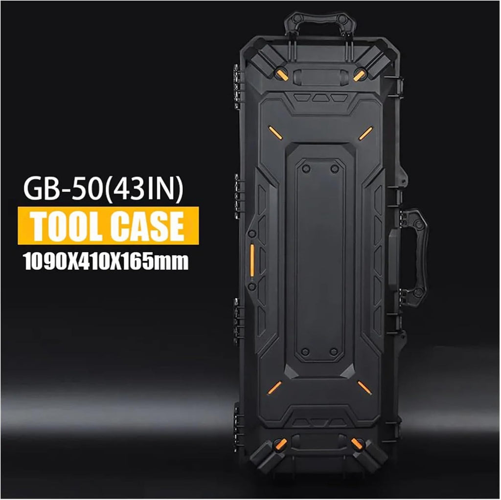 Tool Box Professional Box Tool Case Waterproof Big Airsoft Hunting Portable Tool Organiser for Bow Camera Storage (109cm/43inch) Tool Storage