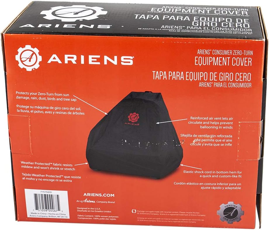 Ariens Zero-Turn Cover Part # 71515200