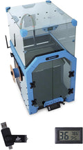 Sumo 3D Printer Enclosure Kit for The Prusa XL - Includes Plexiglass/Acrylic, Fasteners, Hex Rods, Magnets & Hygrometer (Tinted) - Printed Parts Not Included