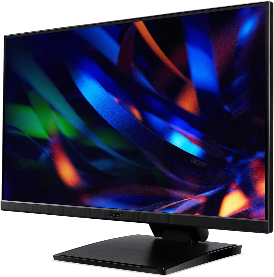 acer UT241Y Abmihuzx 23.8' IPS Full HD Touch Monitor | Adaptive-Sync Support (FreeSync Compatible) | 75Hz Refresh | 4ms | Tilt & Height Adjustment | 1 x USB 3.1 (Type-C), 1 x HDMI & 2 x USB 3.2 Ports