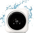 2 in 1 Mini Portable Washer and Dryer Combo, Mini Washing Machine with LCD Control Panel, Stainless Steel Drum, for Small Items of Clothing, Underwear, and Socks