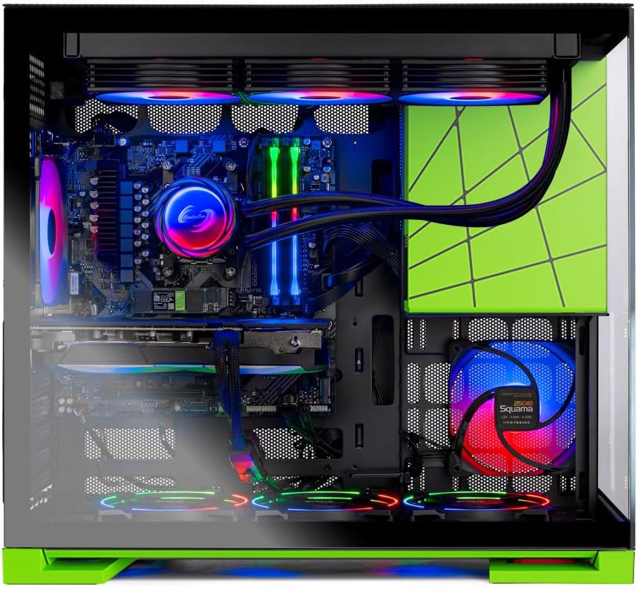 Skytech Gaming Viper Desktop PC, Ryzen 7 9800X3D 4.7 GHz (5.2 GHz), NVIDIA RTX 5080 16GB, 2TB NVMe SSD, 64GB DDR5 RAM 6000 RGB, 850W Gold ATX 3 PSU, 360mm ARGB AIO, Wi-Fi, Win 11